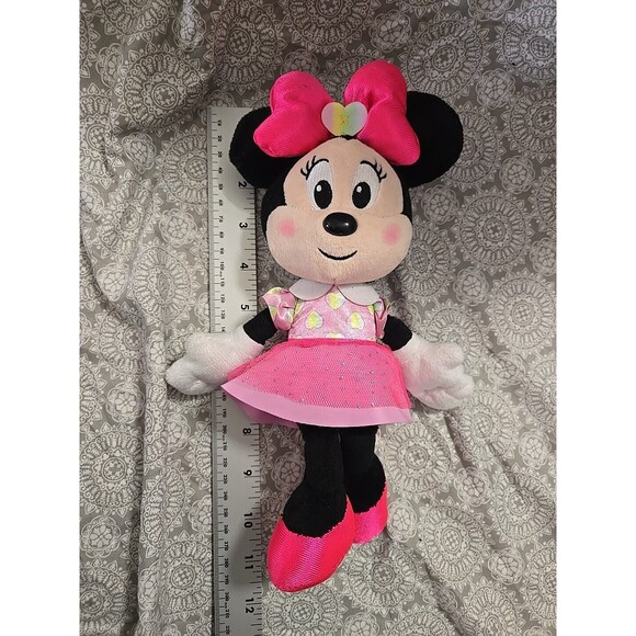 Disney Minnie Mouse Plush Bundle Lot of 3 Stuffed Animals Toy Tye Dye - Picture 7 of 9